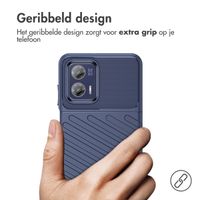 imoshion Thunder Backcover Motorola Moto G73 - Donkerblauw