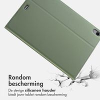 Accezz Classic Tablet Case Apple iPad Air 11 inch (2025) M3 / (2024) M2 / Air 5 (2022) / Air 4 (2020) - Groen