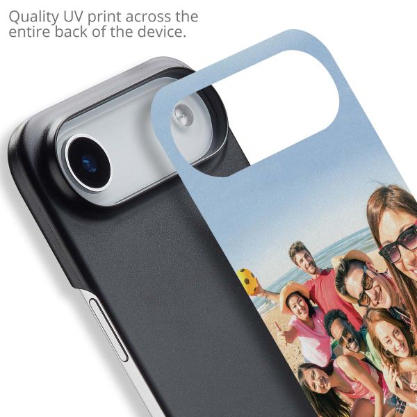 Ontwerp je eigen hardcase hoesje Apple iPhone Air - Zwart