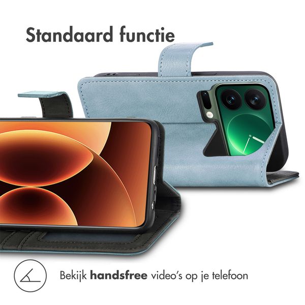 imoshion Luxe Bookcase Xiaomi 17 Pro Max - Lichtblauw