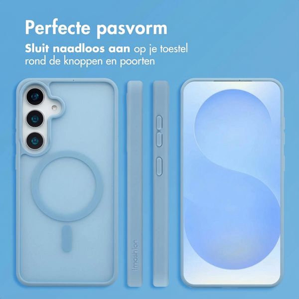 imoshion Color Guard Backcover met MagSafe Samsung Galaxy S25 - Lichtblauw
