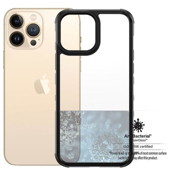PanzerGlass SilverBullet ClearCase Apple iPhone 13 Pro Max - Zwart
