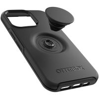 OtterBox Otter + Pop Symmetry Backcover iPhone 14 Pro Max - Zwart