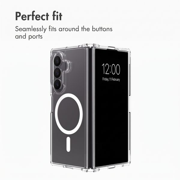 Accezz Xtreme Impact Back Cover with MagSafe Samsung Galaxy Z Fold 8 Ultra - Transparent