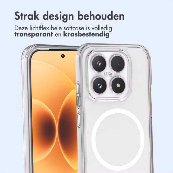 imoshion Protective Backcover met MagSafe Xiaomi 17 - Transparant