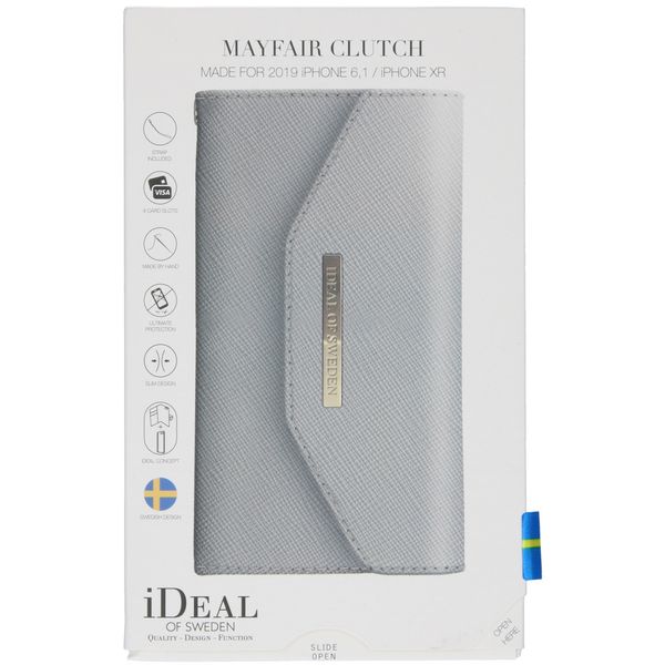 iDeal of Sweden Mayfair Clutch iPhone 11 - Grijs