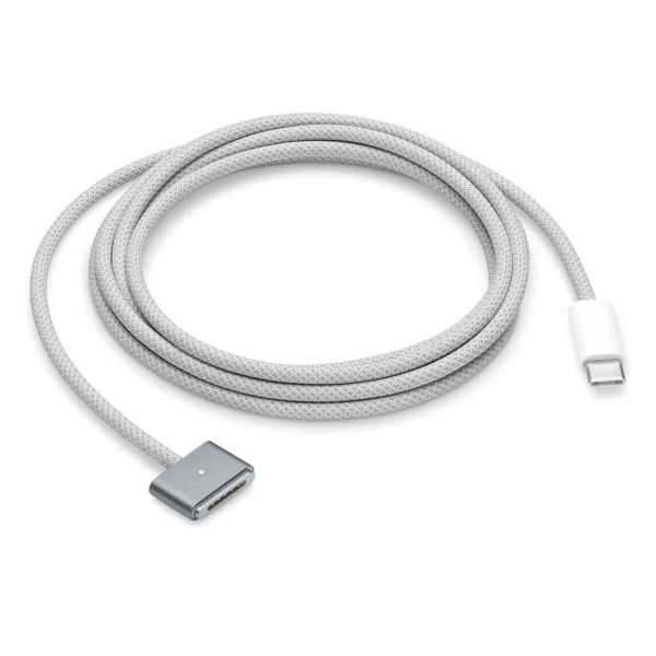 Apple Originele USB-C Power Adapter 140W - MacBook Oplader + Originele USB-C naar MagSafe 3 kabel - 2 meter - Gray