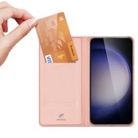 Dux Ducis Slim Softcase Bookcase Samsung Galaxy S24 Plus - Rosé Goud