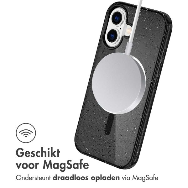 imoshion Sparkle Backcover met MagSafe Apple iPhone 17 - Zwart