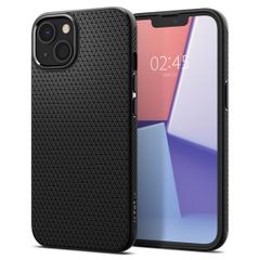 Spigen Liquid Air™ Backcover Apple iPhone 13 - Zwart
