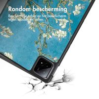 imoshion Design Trifold Bookcase Xiaomi Pad 6S Pro 12.4 - Green Plant