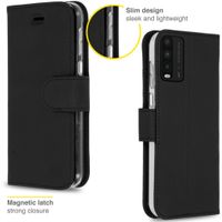 Accezz Wallet Softcase Bookcase Xiaomi Redmi 9T - Zwart