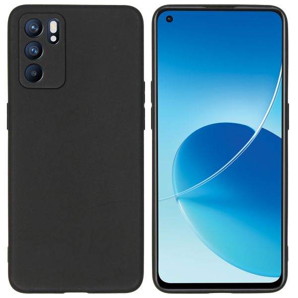 imoshion Color Backcover Oppo Reno 6 5G - Zwart