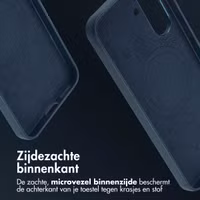 Accezz MagSafe Leather Backcover Samsung Galaxy A36 / A56 - Nightfall Blue