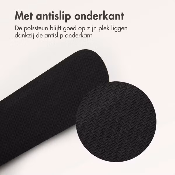 imoshion Ergonomische Polssteun - voor Toetsenbord en Muis - Zwart