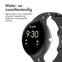 imoshion Siliconen bandje Google Pixel Watch 3 - 45 mm - Maat S - Zwart