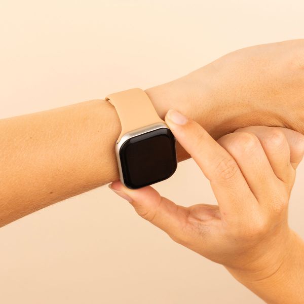 imoshion Silicone⁺ Strap Apple Watch | 38/40/41/42 mm - Size S/M - Walnut