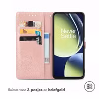 imoshion Mandala Bookcase OnePlus Nord CE 3 Lite (5G) - Rosé Goud