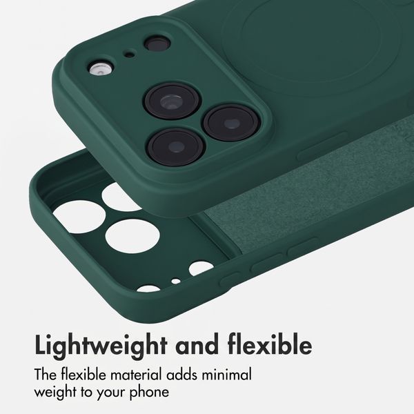 imoshion Colour Back Cover with MagSafe Apple iPhone 18 Pro Max / 17 Pro Max - Dark Green