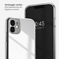 Selencia Mirror Backcover iPhone 11 - Hoesje met spiegel - Zilver