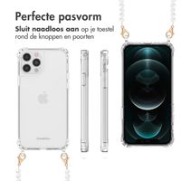 imoshion Backcover met koord + armband iPhone 12 Pro Max  - Parels