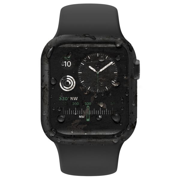 Uniq Nautic Apple Watch Case met Waterproof gehard glazen screenprotector Apple Watch 4-6 / SE - 40 mm - Midnight Black