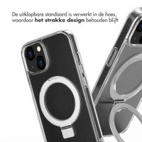 Accezz Ring Stand Backcover met MagSafe Apple iPhone 13 - Transparant