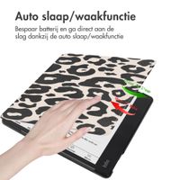 imoshion Design Slim Hard Case Sleepcover Kobo Elipsa 2E - Leopard