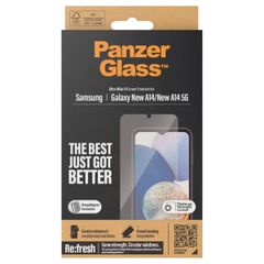 PanzerGlass Refresh Ultra-Wide Fit Anti-Bacterial Screenprotector incl. applicator Samsung Galaxy A15 (5G)