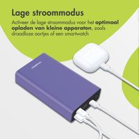 imoshion Ultra Series Aluminium | Powerbank 20.000 mAh - Snelladen tot 33 watt - Tropical Violet