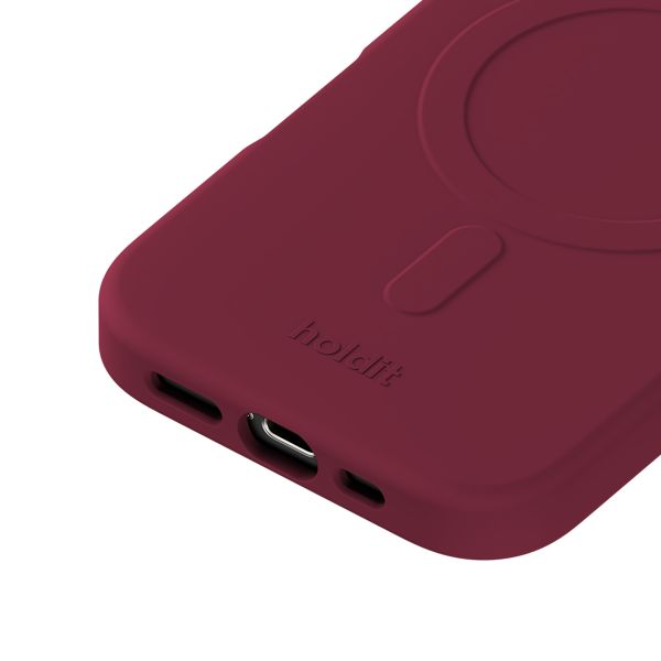 Holdit Soft MagSafe Case Apple iPhone 16 Pro Max - Red Velvet