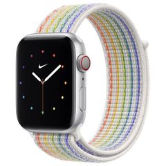 Apple Nike Sport Loop Band Apple Watch Series 1 t/m 9 / SE (38/40/41 mm) | Series 10 / 11 (42 mm) - Pride Edition
