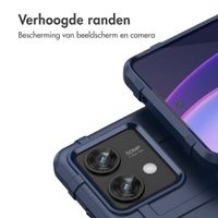 imoshion Rugged Shield Backcover Motorola Edge 40 Neo - Donkerblauw