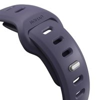 Nomad Tempo siliconen band Apple Watch Series 1 t/m 11 / SE / Ultra (44/45/46/49 mm) - Wide fit - Purple