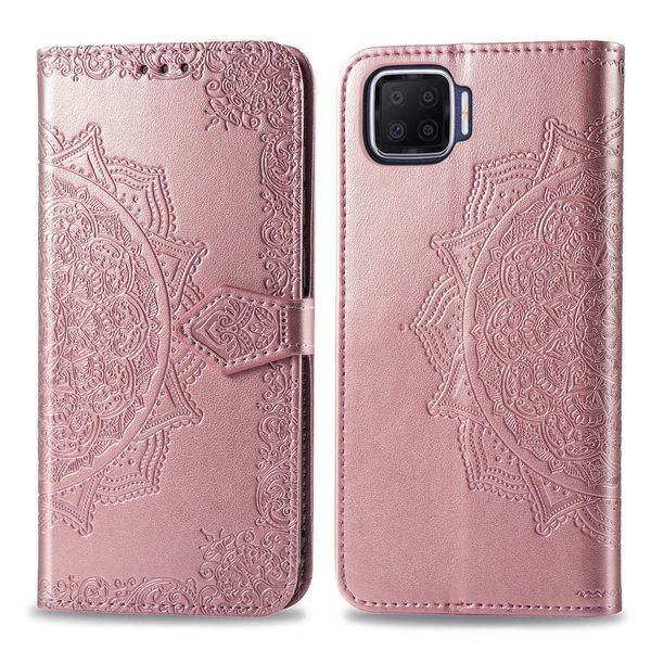 imoshion Mandala Bookcase Oppo A73 (5G) - Rosé Goud