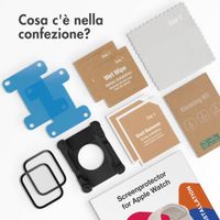 Accezz 2x Screenprotector met applicator Apple Watch Series 4-6 / SE - 40 mm