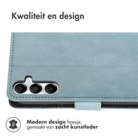 imoshion Luxe Bookcase Samsung Galaxy S24 / S25 - Lichtblauw