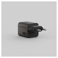 Zens Compact Oplader 2x USB-C 100W - Power Adapter - Zwart