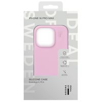 iDeal of Sweden Silicone Case iPhone 16 Pro - Bubble Gum Pink