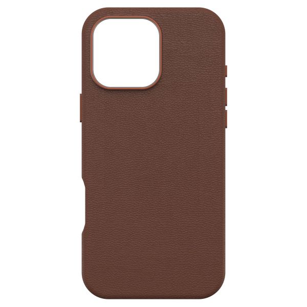 OtterBox Symmetry Cactus leren Backcover met MagSafe Apple iPhone 16 Pro Max - Rich Adobe Brown