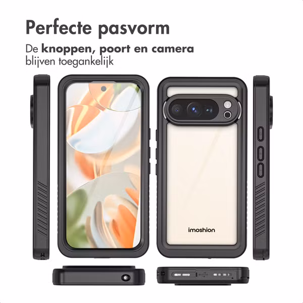 imoshion Waterproof 360 Case Google Pixel 10 Pro - Zwart