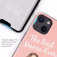 Ontwerp je eigen Apple iPhone 13 gel hoesje - Transparant