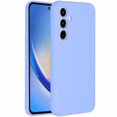 Accezz Liquid Silicone Backcover Samsung Galaxy A35 - Paars