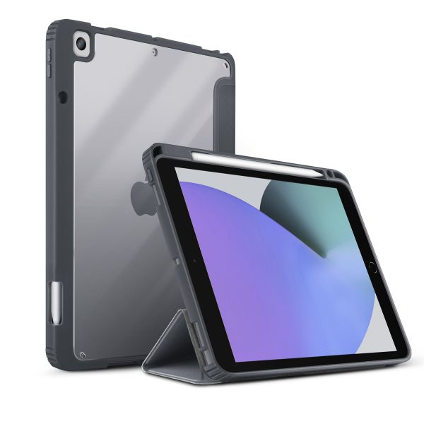 Uniq Moven Case Apple iPad 9 (2021) 10.2 inch / iPad 8 (2020) 10.2 inch / iPad 7 (2019) 10.2 inch - Grey