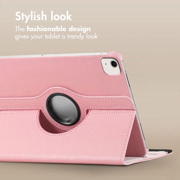 imoshion 360° Rotating Case Apple iPad Air 13 inch (2026) M4 / (2025) M3 / (2024) M2 - Pink