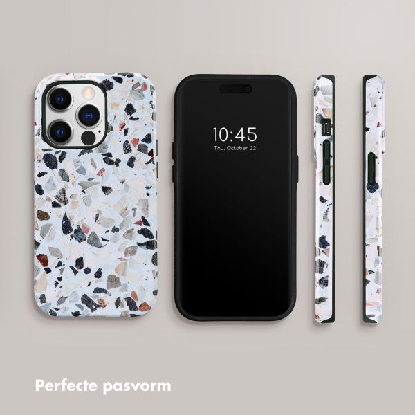Selencia Vivid Backcover Apple iPhone 14 Pro - Chic Terazzo