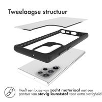 imoshion Rugged Hybrid Case Samsung Galaxy S22 Ultra - Zwart