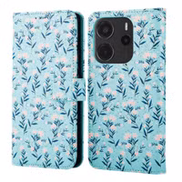 imoshion Design Bookcase Xiaomi Redmi Note 14 (4G) - Blue Flowers