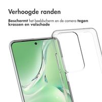 Accezz Clear Backcover Oppo A80 5G - Transparant