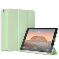 Accezz Smart Silicone Bookcase Apple iPad 6 (2018) 9.7 inch / iPad 5 (2017) 9.7 inch - Lichtgroen